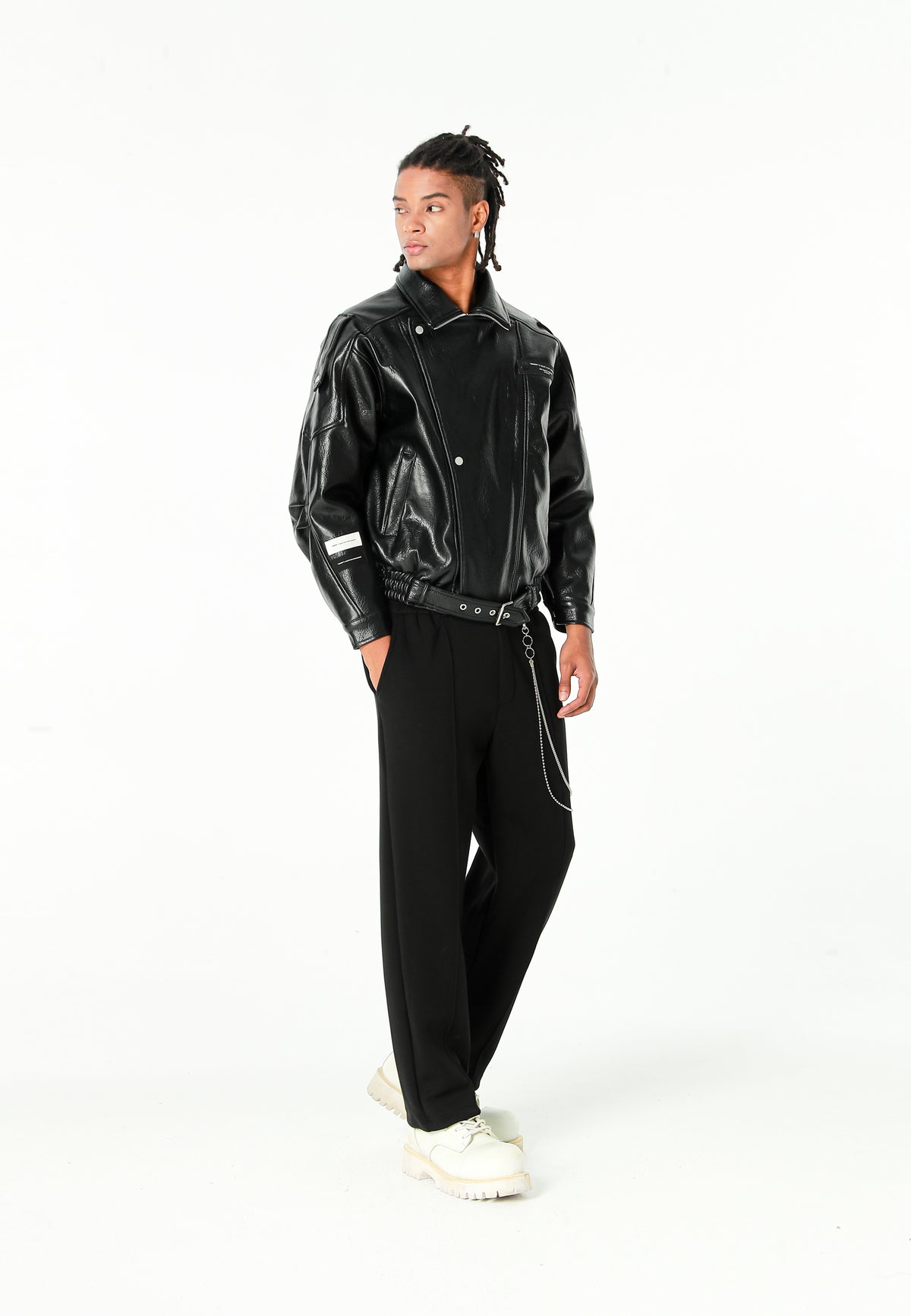 CHAQUETA CRUZADA - BLACK - BLACK CAPSULE MOD WAVE MOVEMENT | MW094070717