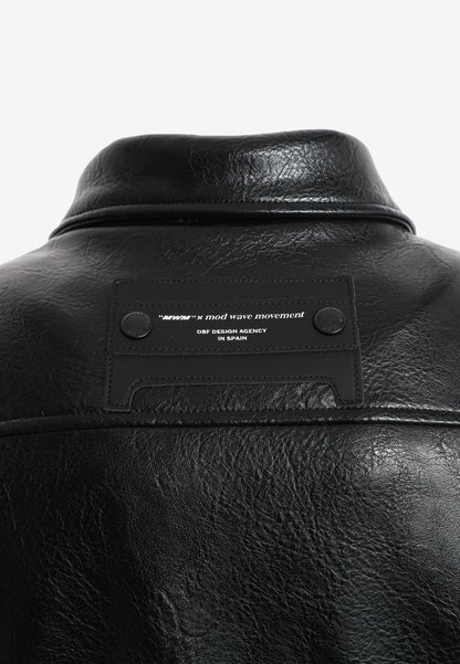 CHAQUETA CRUZADA - BLACK - BLACK CAPSULE MOD WAVE MOVEMENT | MW094070717