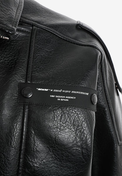 CHAQUETA CRUZADA - BLACK - BLACK CAPSULE MOD WAVE MOVEMENT | MW094070717