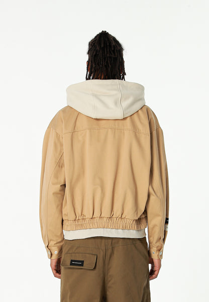 CHAQUETA CON EFECTO SUDADERA - BEIGE - BLACK CAPSULE MOD WAVE MOVEMENT | MW094070719