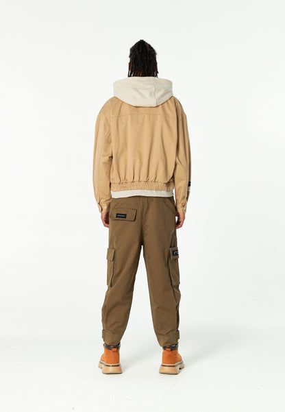 CHAQUETA CON EFECTO SUDADERA - BEIGE - BLACK CAPSULE MOD WAVE MOVEMENT | MW094070719