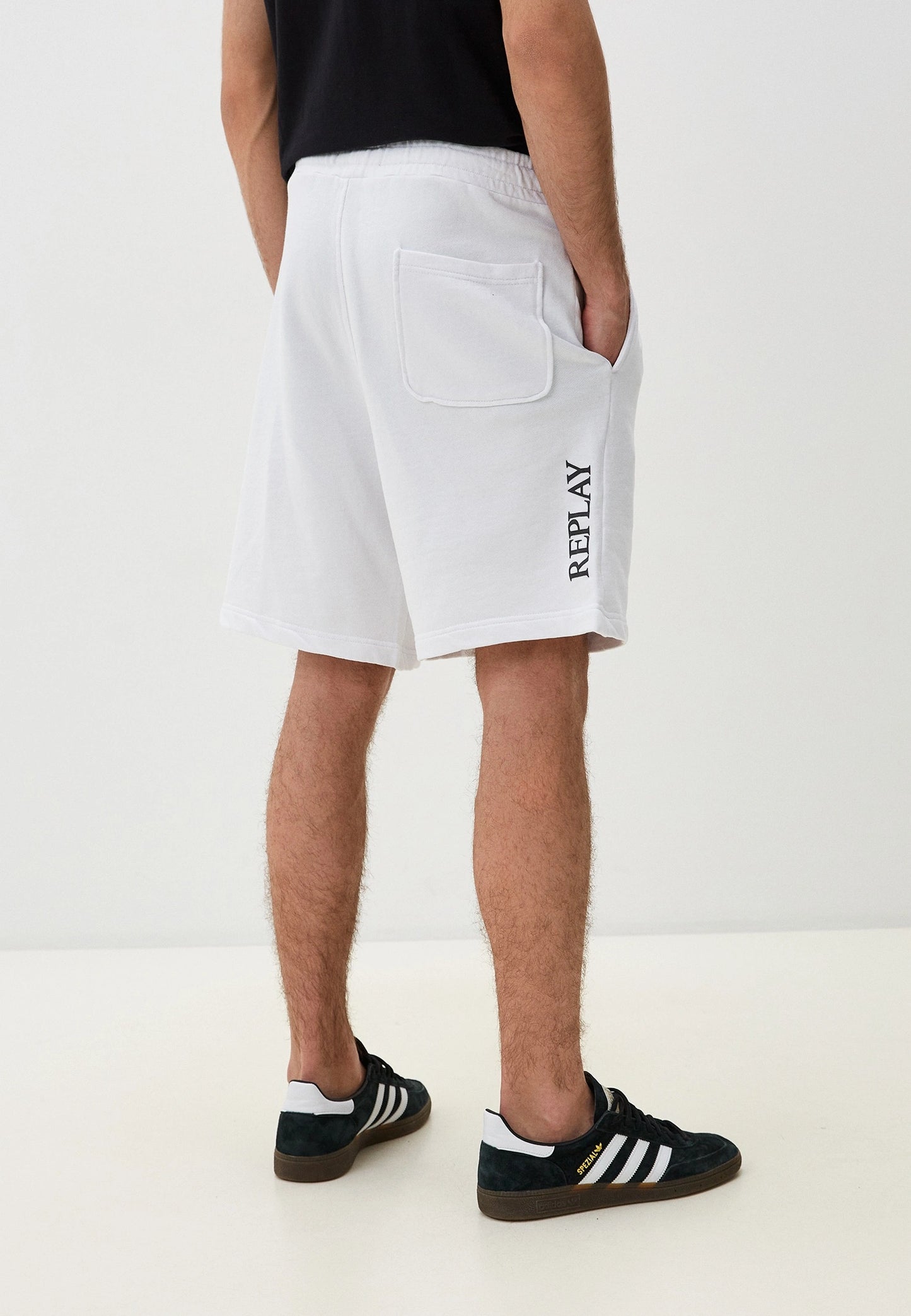 PANTALONES CORTOS DEPORTIVOS - BLANCO - REPLAY | M9979.000.23650P