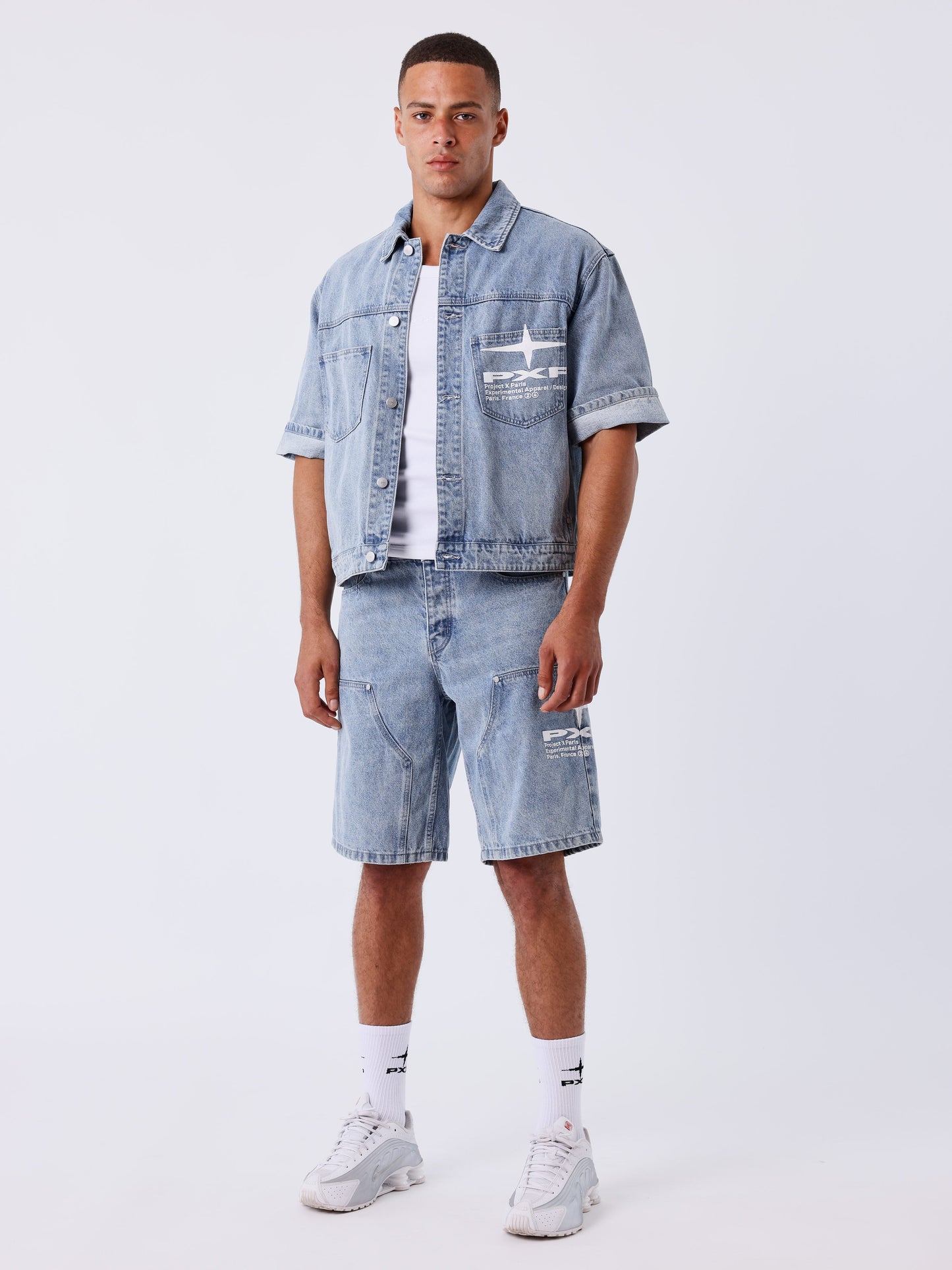 BERMUDA JEANS IDEA - AZUL - PROJECT X PARIS | U2694103_LB