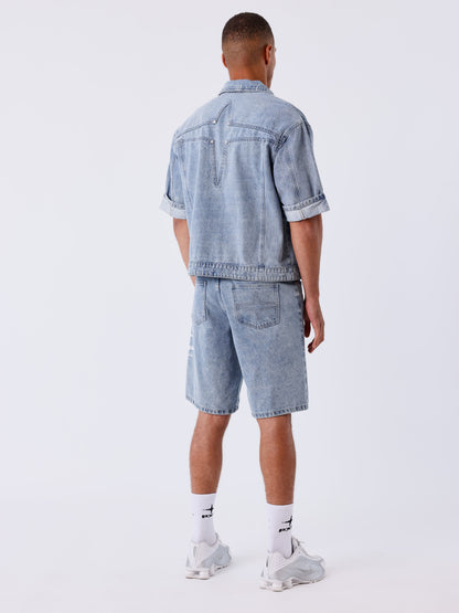 BERMUDA JEANS IDEA - AZUL - PROJECT X PARIS | U2694103_LB