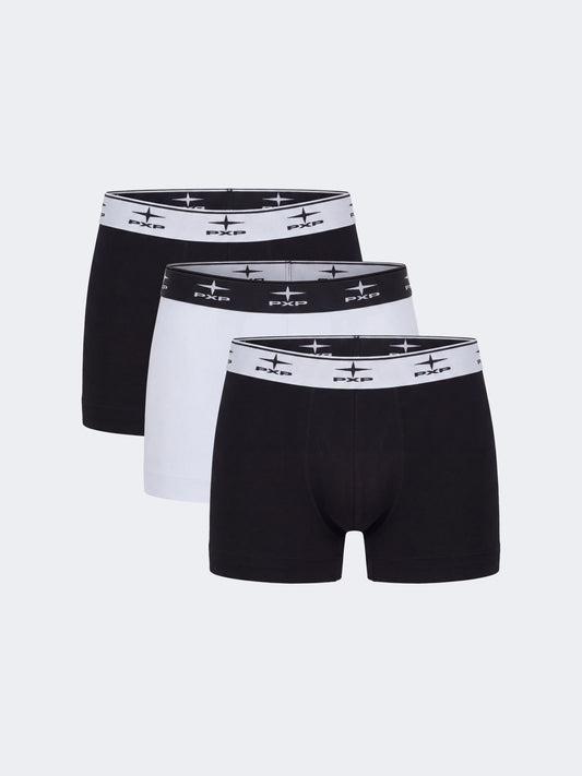 3 PACKS CALZONCILLOS BÓXERS - NEGRO/BLANCO - PROJECT X PARIS | UN25200_BKW