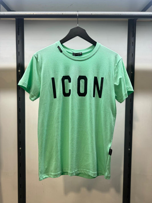 CAMISETA AJUSTADA "ICON" - VERDE MENTA - OVDS