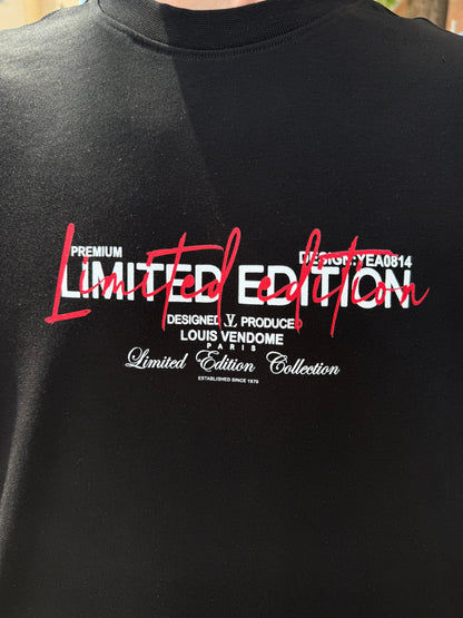 CAMISETA "FASHION BEAR" - NEGRO/ROJO - LOUIS VENDOME PARIS | LV L54