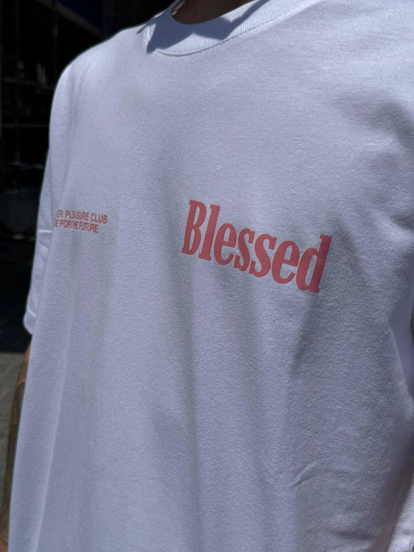 CAMISETA "PALMERA" - BLANCO - BLESSED BRAND