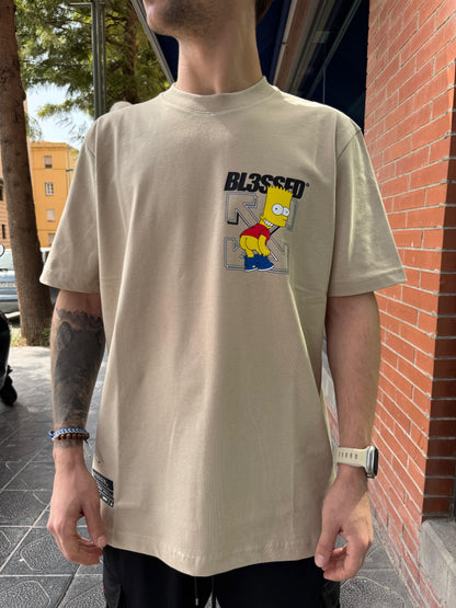 CAMISETA "ASS BART" - BEIGE - BLESSED BRAND