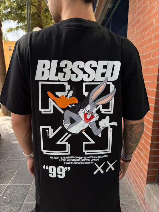 CAMISETA "BUGS BUNNY" - NEGRO - BLESSED BRAND