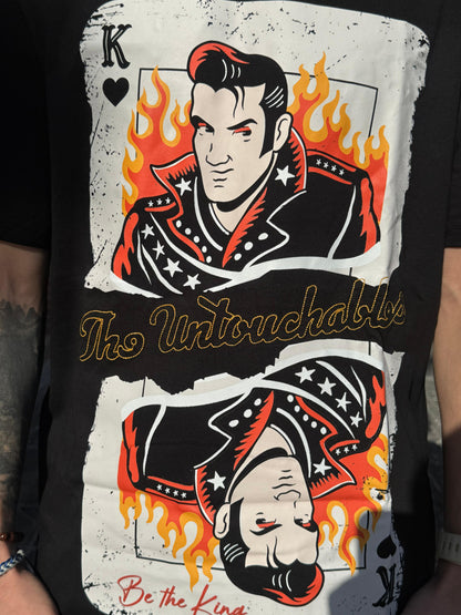 CAMISETA "ELVIS KING" - NEGRO - THE UNTOUCHABLES | THE-2643