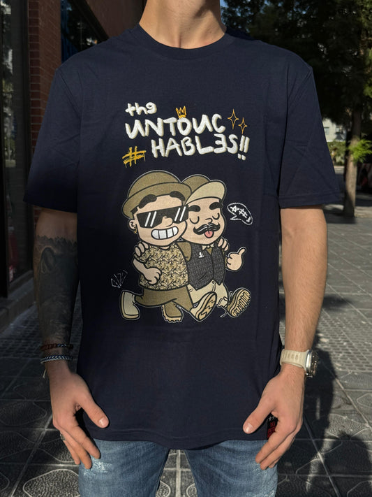CAMISETA "BAD BOYS" - AZUL MARINO - THE UNTOUCHABLES | THE-2633
