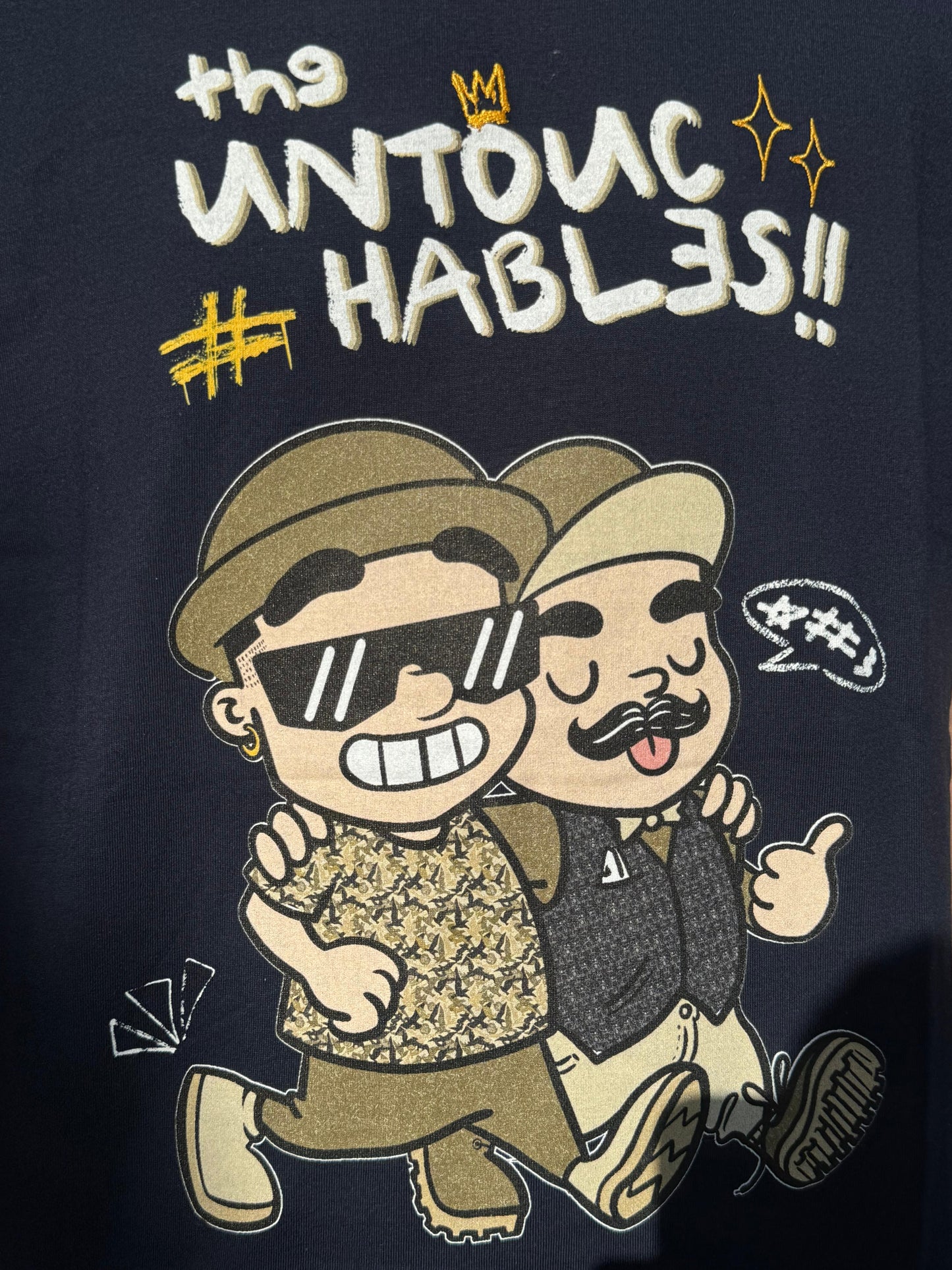 CAMISETA "BAD BOYS" - AZUL MARINO - THE UNTOUCHABLES | THE-2633