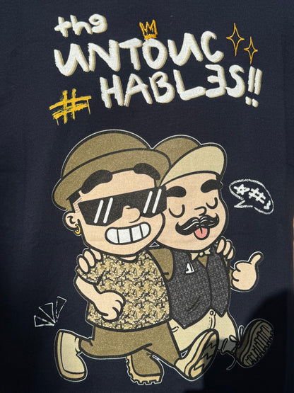 CAMISETA "BAD BOYS" - AZUL MARINO - THE UNTOUCHABLES | THE-2633