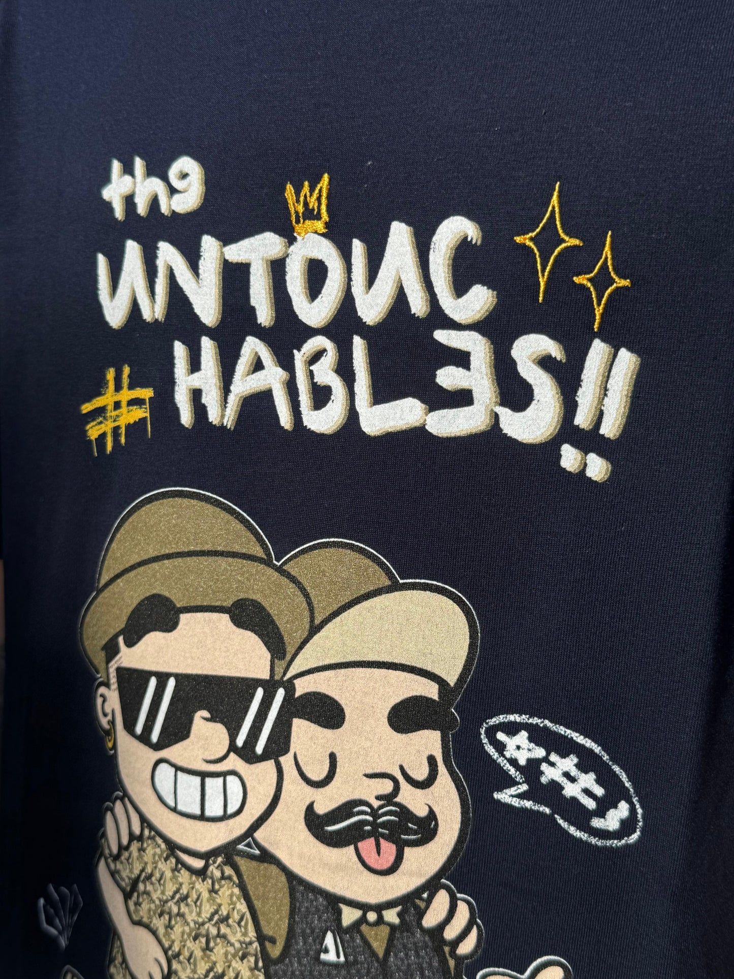 CAMISETA "BAD BOYS" - AZUL MARINO - THE UNTOUCHABLES | THE-2633