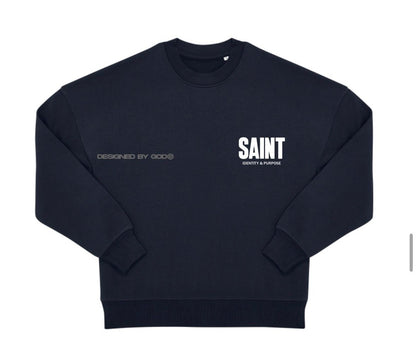 SUDADERA "GLOBAL" - AZUL MARINO - SAINT DEPT