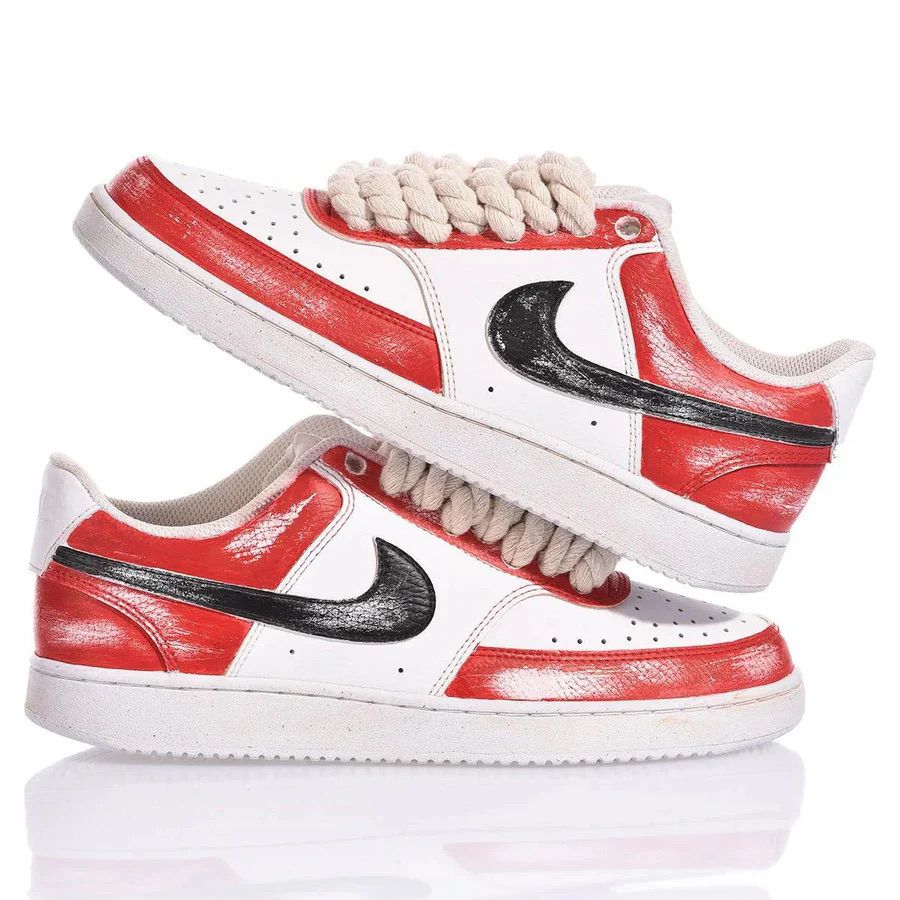 ZAPATILLAS NIKE COURT VISIÓN "VINTAGE" - ROJO - NIKE | 2.0000000262