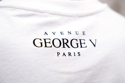 CAMISETA "HALF BEAR" - BLANCO - AVENUE GEORGE V PARIS | GV-5112