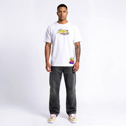 CAMISETA "THE PAIN BEAR" - BLANCO - AVENUE GEORGE V PARIS | GV-5103
