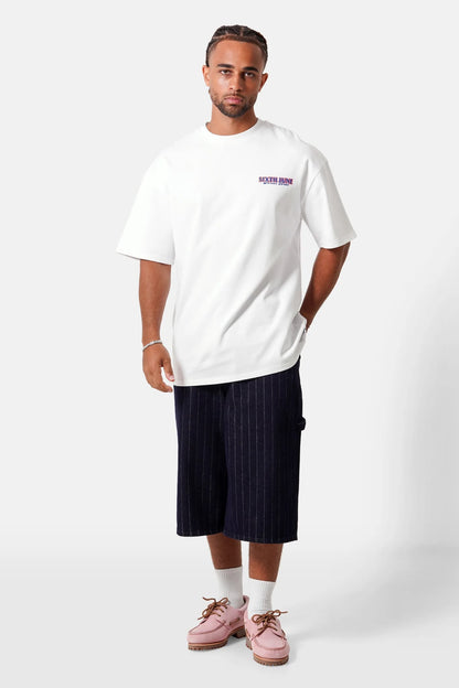CAMISETA CUBAN CAR - BLANCO - SIXTH JUNE | SJ0132