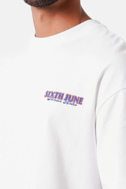 CAMISETA CUBAN CAR - BLANCO - SIXTH JUNE | SJ0132