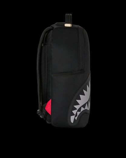 MOCHILA SHARK CENTRAL BLACK NYLON GRAY EMBOSSED BACKPACK - NEGRO - SPRAYGROUND | 910B9636NSZ