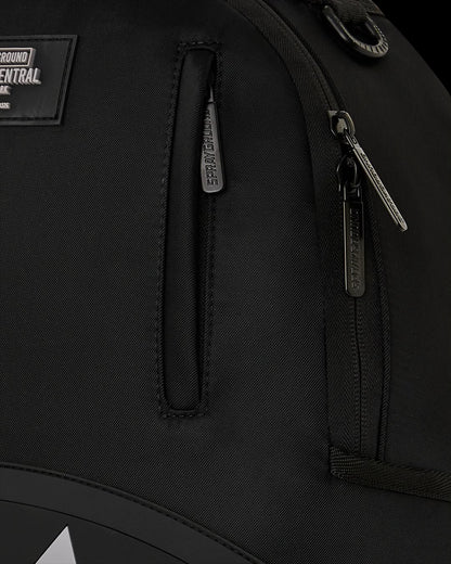 MOCHILA SHARK CENTRAL BLACK NYLON GRAY EMBOSSED BACKPACK - NEGRO - SPRAYGROUND | 910B9636NSZ
