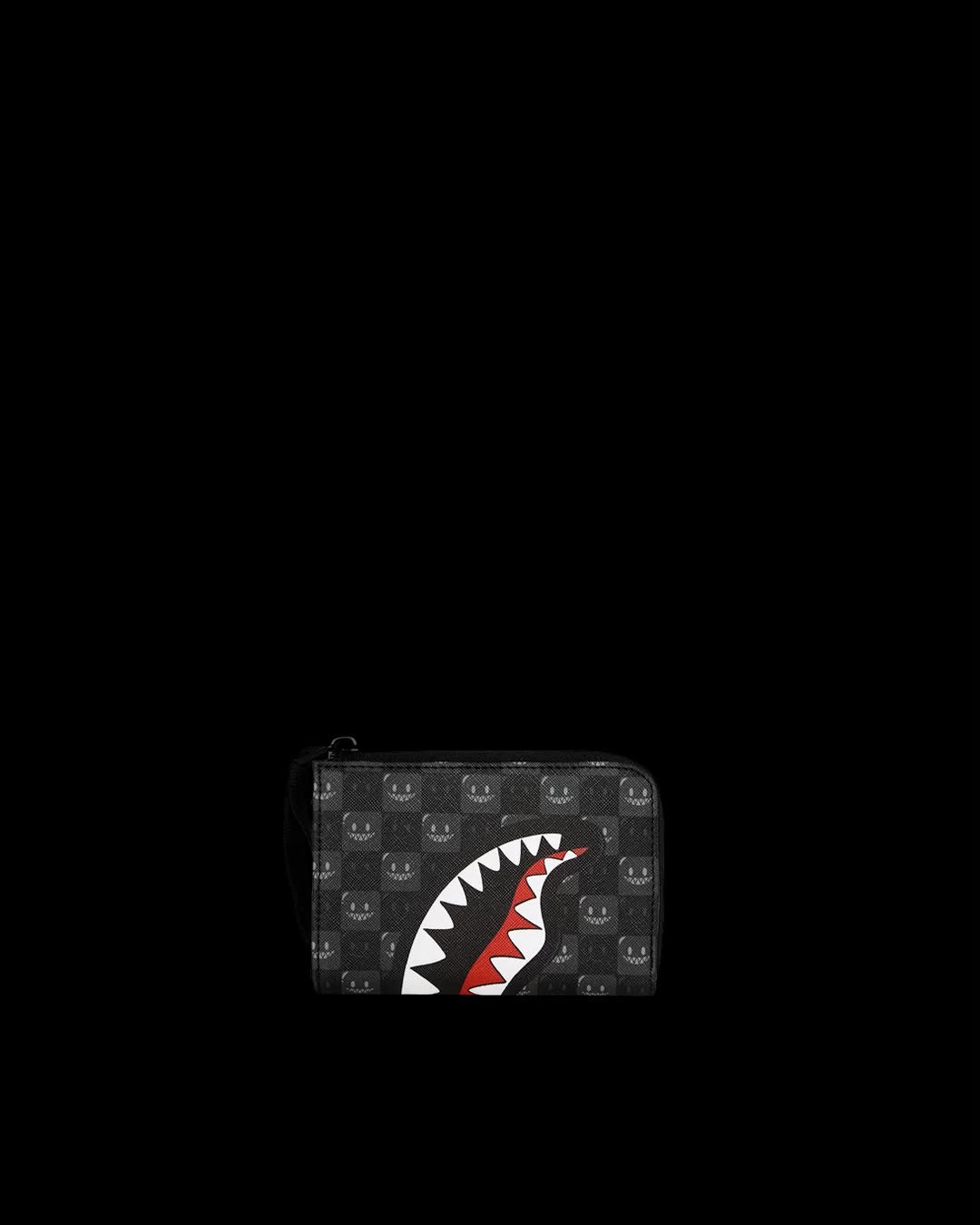 BILLETERA SHARKS IN PARIS WTF BUBBLY - NEGRO - SPRAYGROUND | 910W9315NSZ