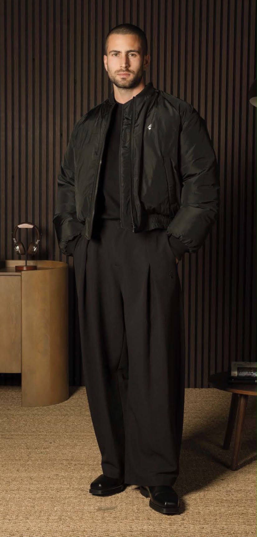 PANTALÓN BALLOON TAILOR PLEAT - NEGRO - SIXTH JUNE | 25948-BK