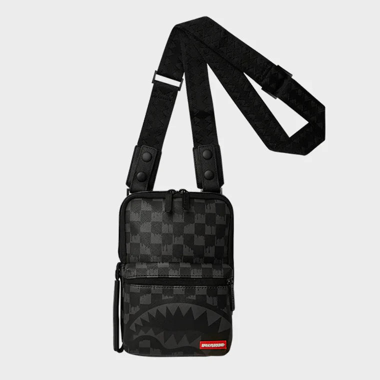 BANDOLERA SLING HANGOVER DRIP CHECK - NEGRO - SPRAYGROUND | 910B6855NSZ