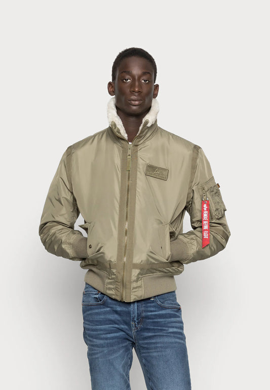 CHAQUETA BOMBER "B15-3TT" - VERDE CLARO - ALPHA INDUSTRIES | 198122