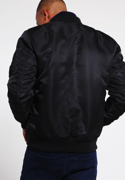 CHAQUETA BOMBER "MA-1 VF 59 LONG" - NEGRO - ALPHA INDUSTRIES | 168100