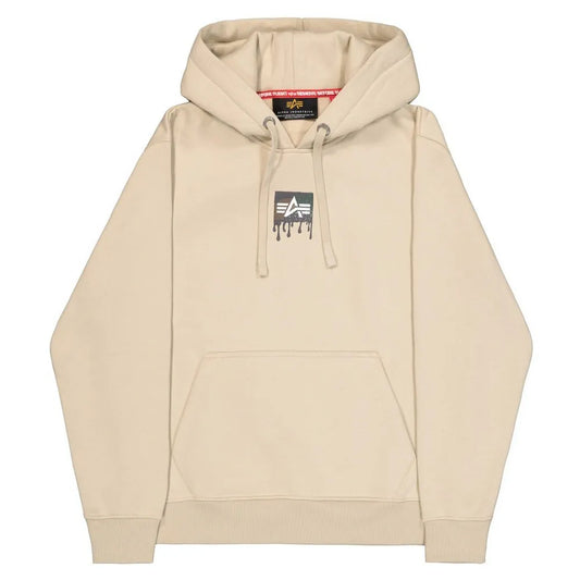 SUDADERA CAPUCHA "DRIPPING CAMO PRINT" - BEIGE - ALPHA INDUSTRIES | 268338