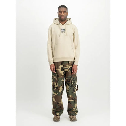 SUDADERA CAPUCHA "DRIPPING CAMO PRINT" - BEIGE - ALPHA INDUSTRIES | 268338