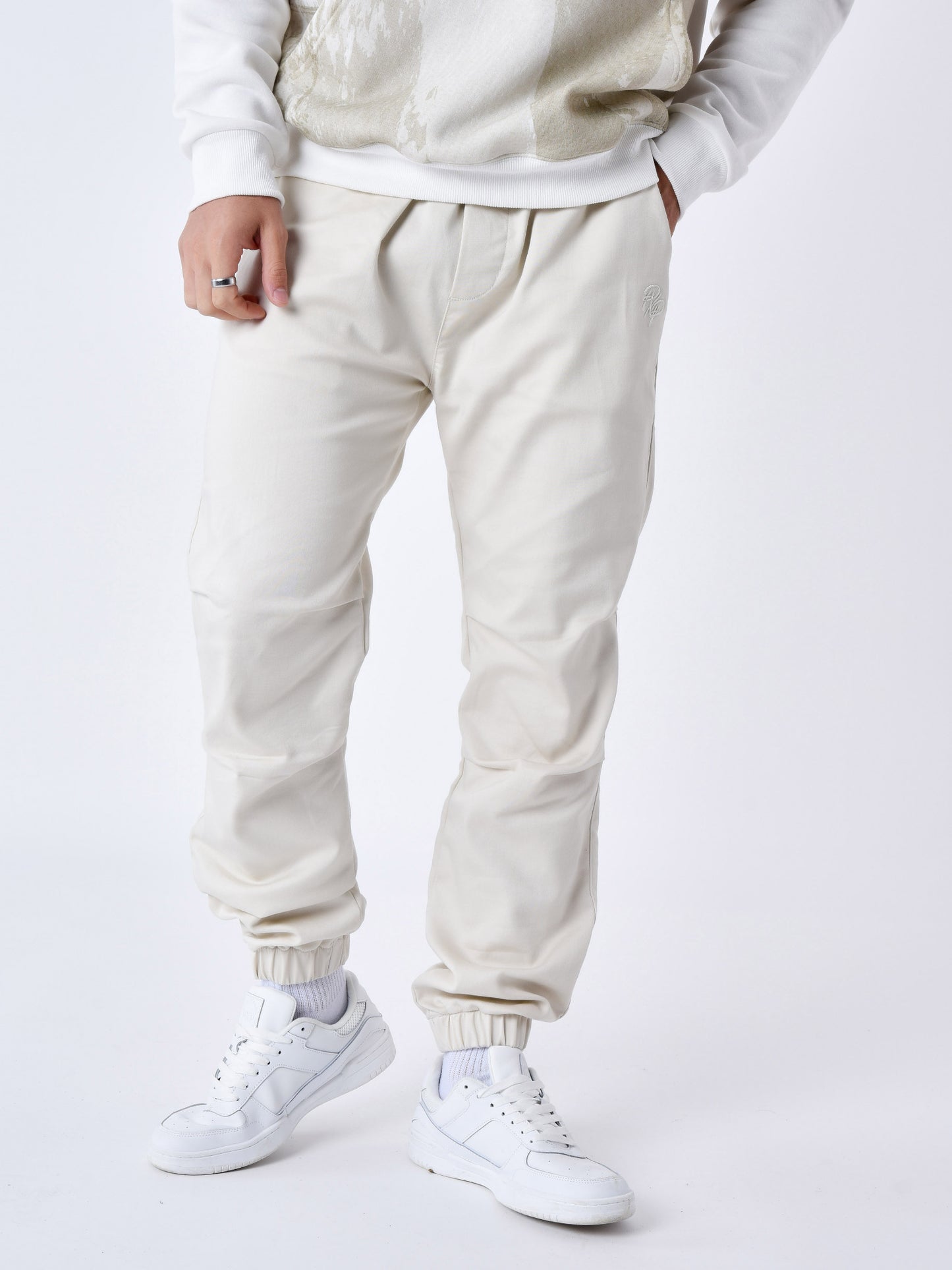 PANTALÓN JOGGER ESTILO PARACHUTE - BLANCO ROTO - PROJECT X PARIS | 2442012-IV