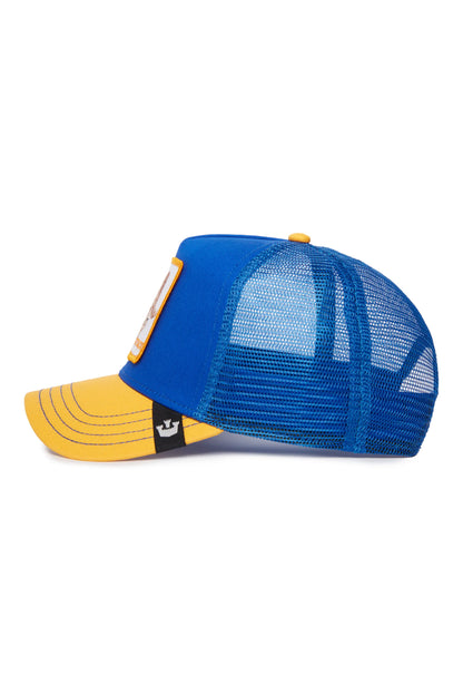 GORRA TRUCKER CARNERO "ATTACK" - AZUL/AMARILLO - GOORIN BROS THE FARM ANIMALS | 101-2000