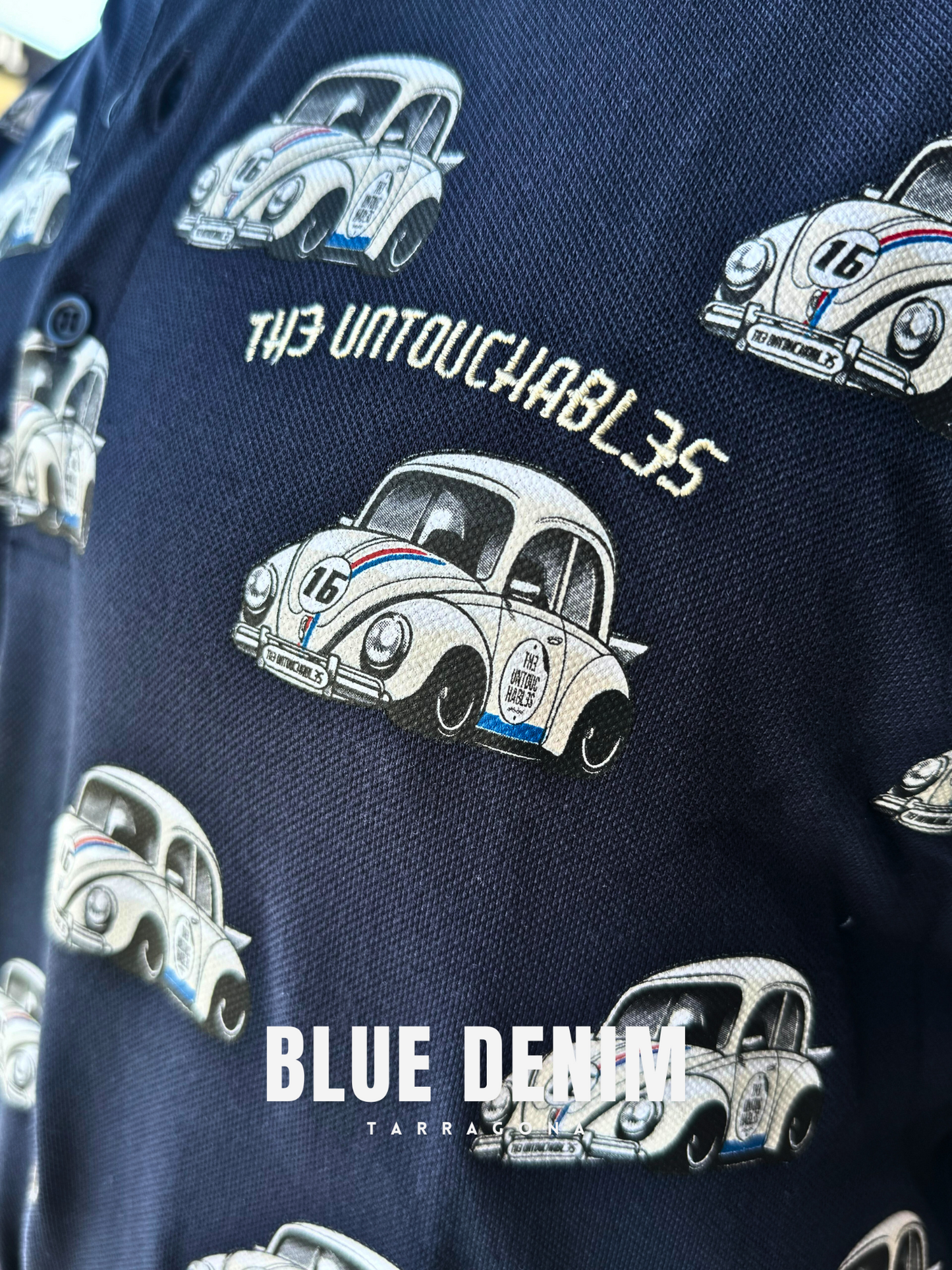 POLO "BEETLE CAR"- AZUL MARINO - THE UNTOUCHABLES | THE-2325