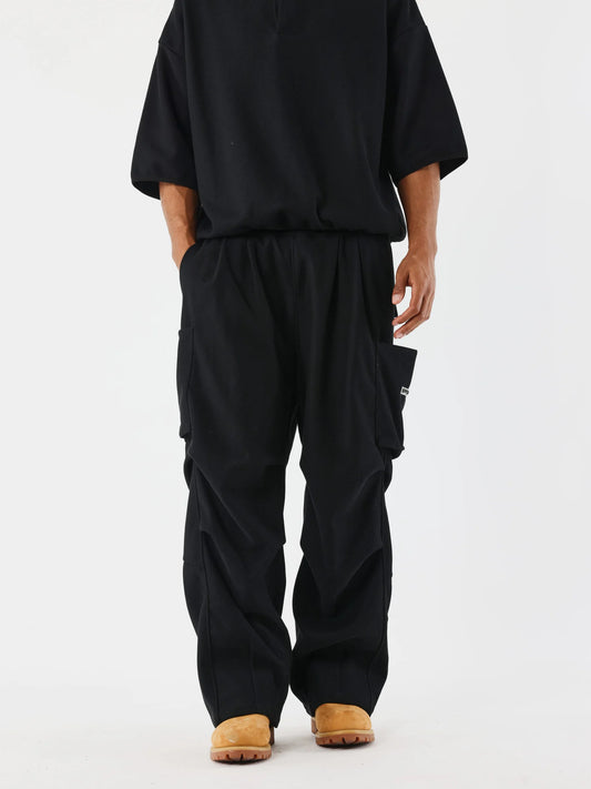 PANTALÓN BAGGY BOXY - NEGRO - PROJECT X PARIS | PXP 2544502_BK
