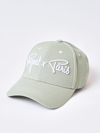 GORRA AJUSTABLE UNISEX "ESSENTIALS" - VERDE CLARO - PROJECT X PARIS | CA21017_LGW_TU