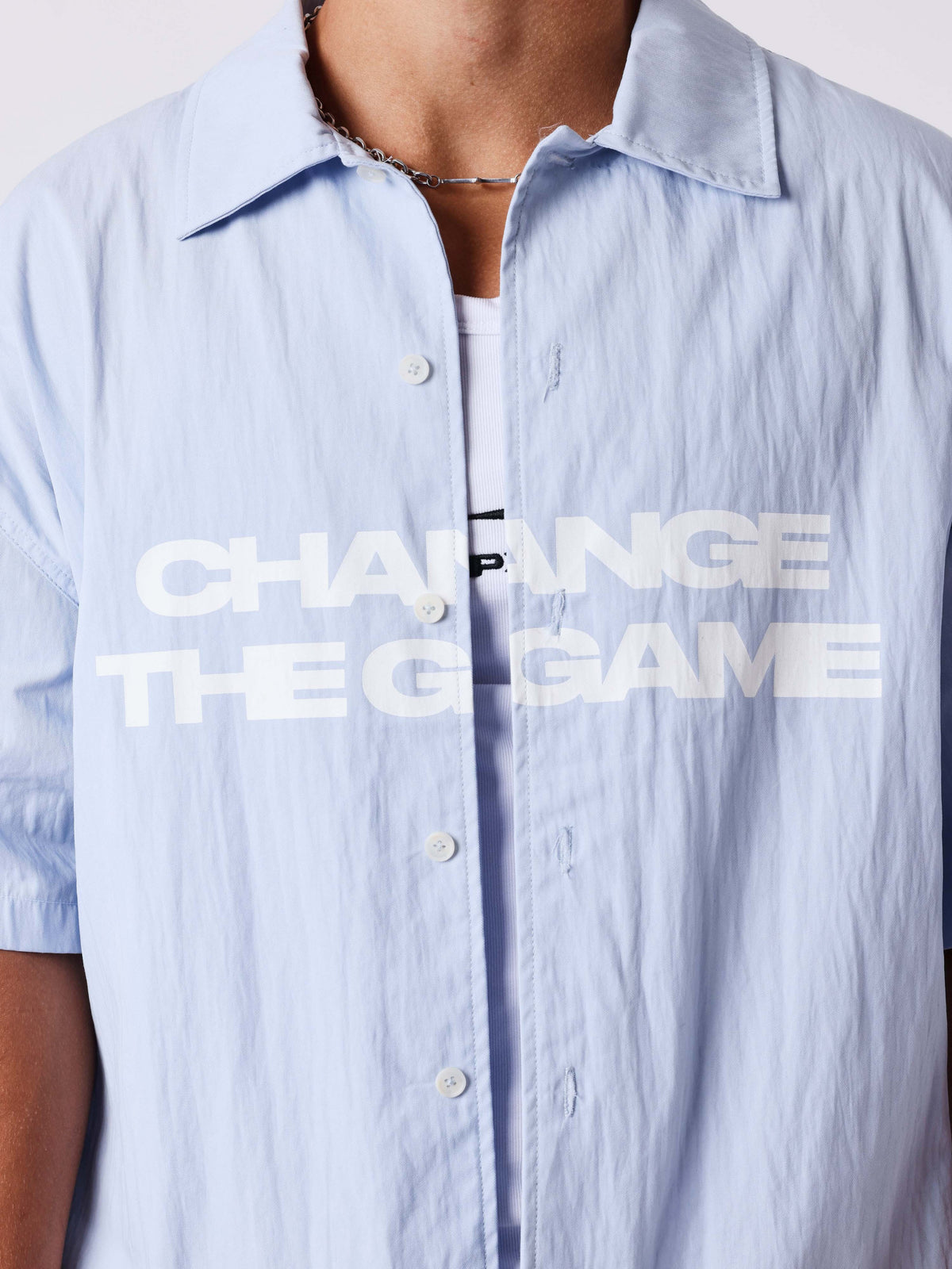 CAMISA MANGA CORTA CLASSY - AZUL CLARO - PROJECT X PARIS | PXP 2693526