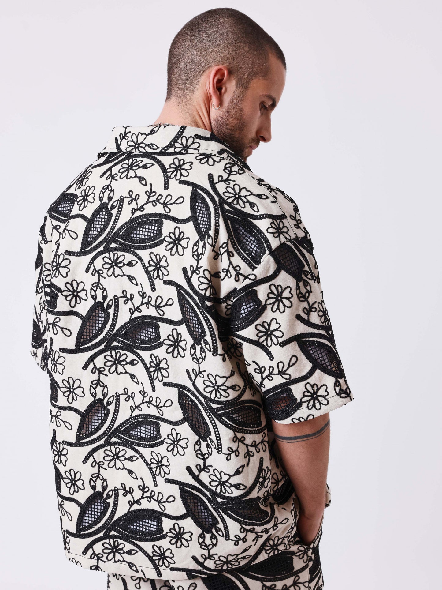 CAMISA DE MANGA CORTA CANDIDE - NEGRO - PROJECT X PARIS | PXP U2693125