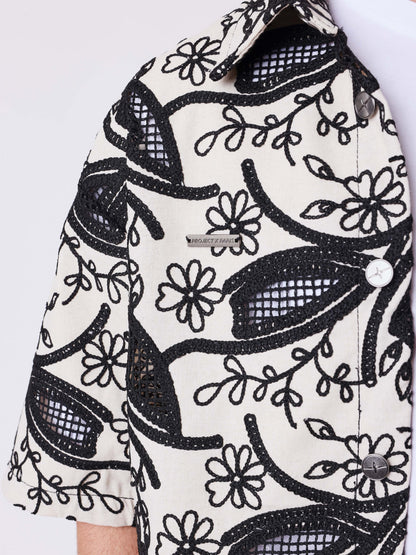 CAMISA DE MANGA CORTA CANDIDE - NEGRO - PROJECT X PARIS | PXP U2693125