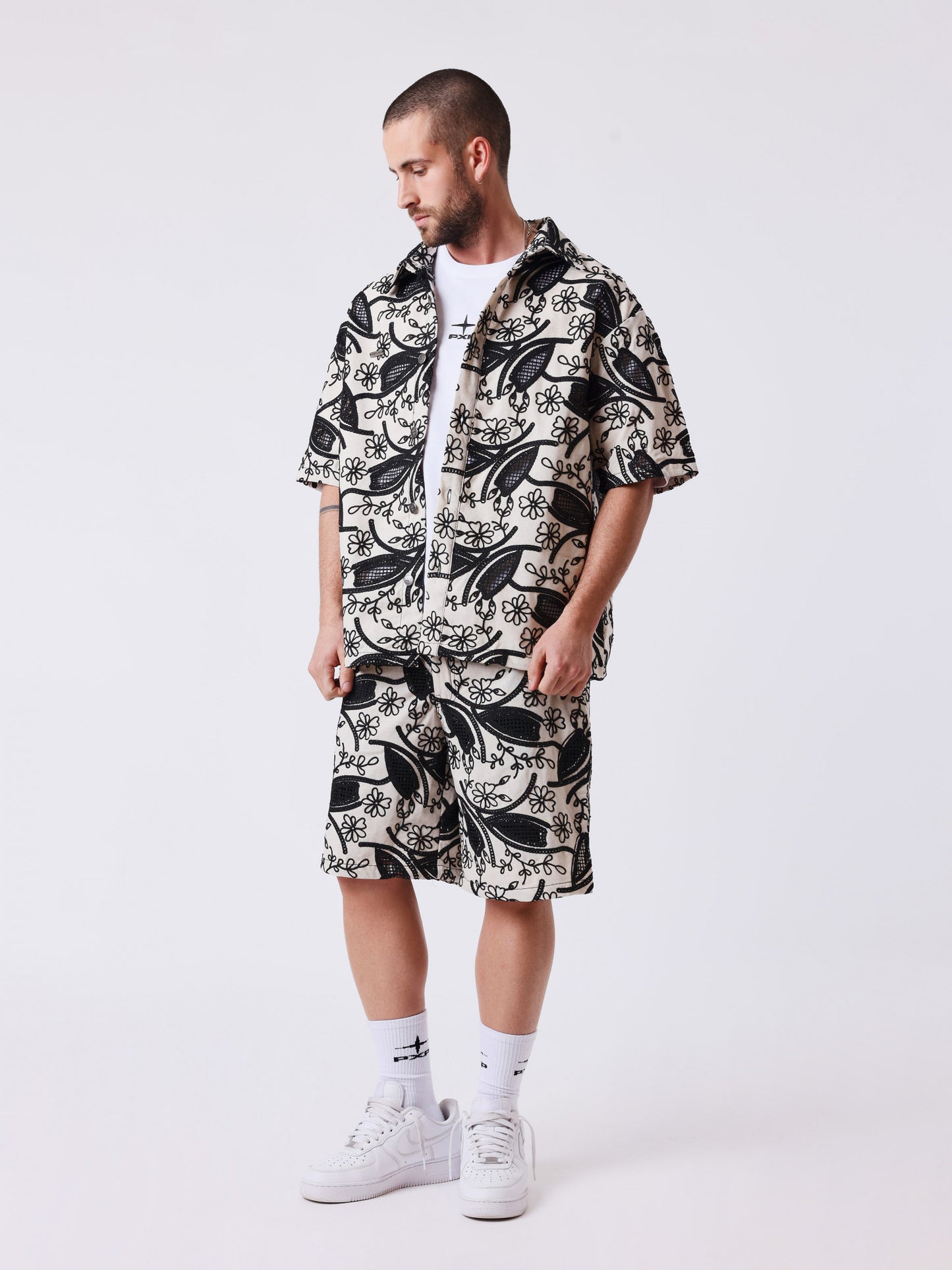 CAMISA DE MANGA CORTA CANDIDE - NEGRO - PROJECT X PARIS | PXP U2693125