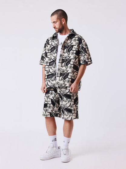 CAMISA DE MANGA CORTA CANDIDE - NEGRO - PROJECT X PARIS | PXP U2693125