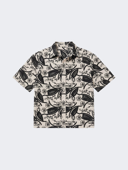 CAMISA DE MANGA CORTA CANDIDE - NEGRO - PROJECT X PARIS | PXP U2693125