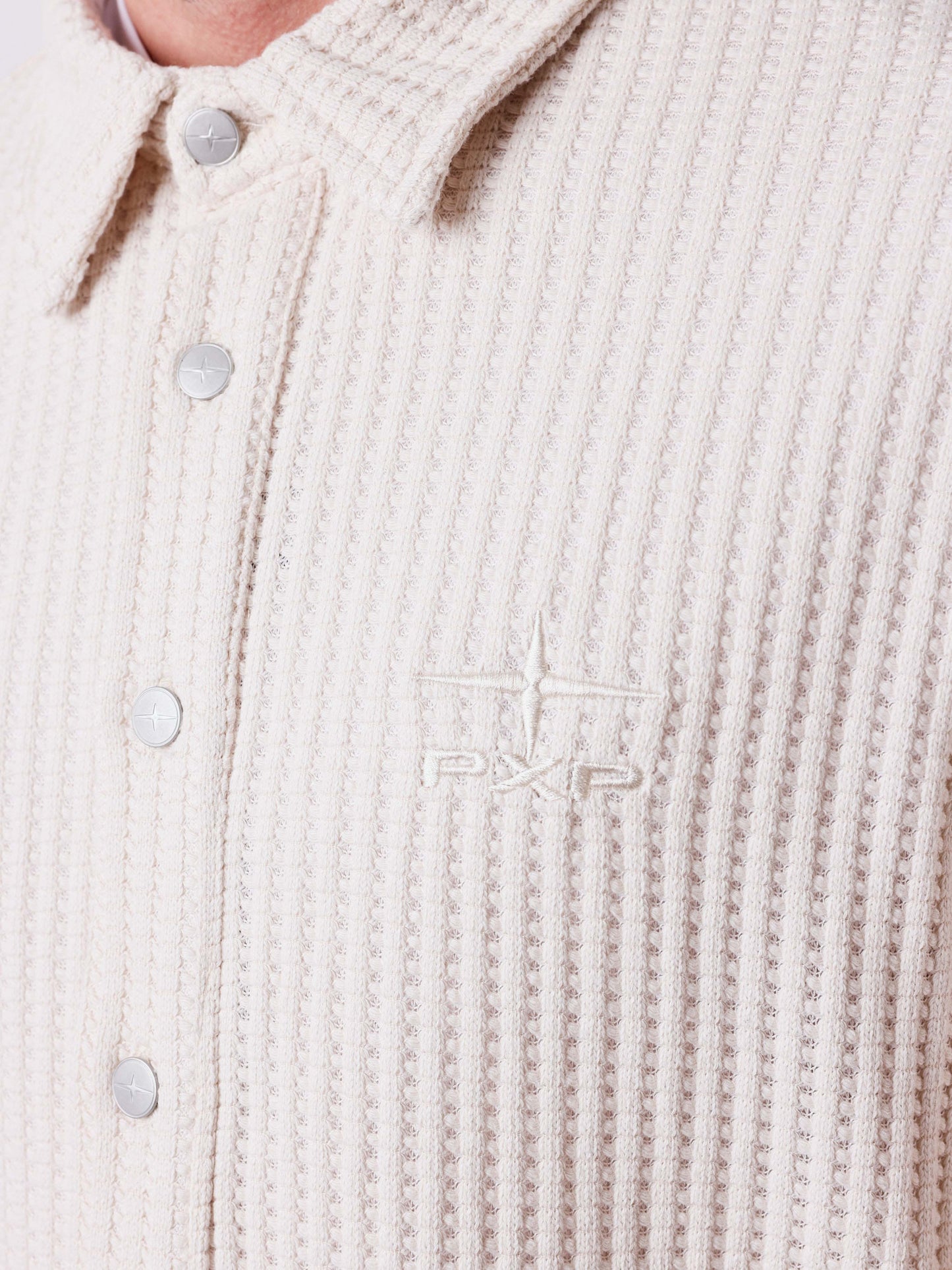CAMISA DE MANGA CORTA TEXTURADA - CRUDO - PROJECT X PARIS | PXP 2610303