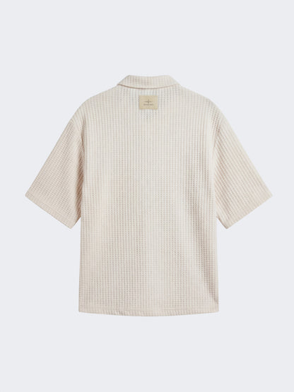CAMISA DE MANGA CORTA TEXTURADA - CRUDO - PROJECT X PARIS | PXP 2610303