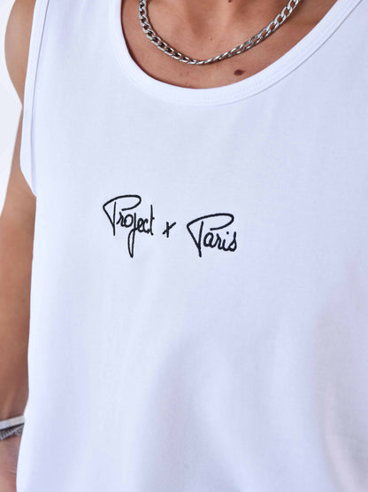 CAMISETA DE TIRANTES ESSENTIALS - BLANCO - PROJECT X PARIS | 2310046_W