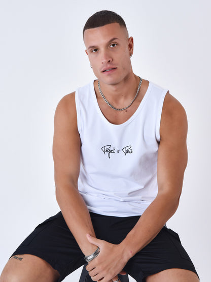 CAMISETA DE TIRANTES ESSENTIALS - BLANCO - PROJECT X PARIS | 2310046_W