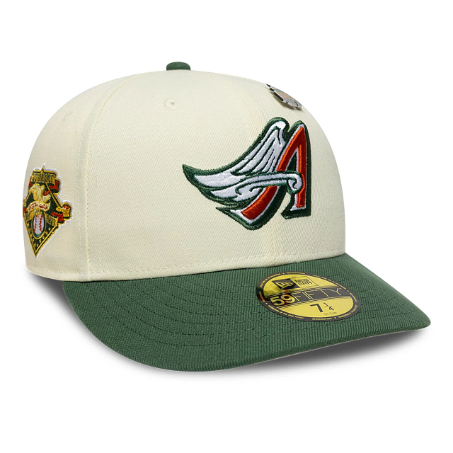 GORRA 59FIFTY "ANAHEIM ANGELS" - BEIGE/VERDE - NEW ERA | 60915762